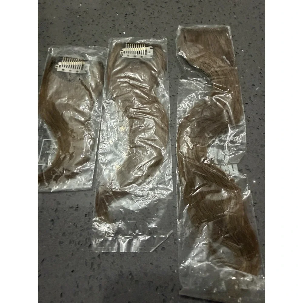 New 100% Human Hair Extensions Lot 12